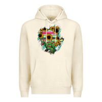 Sandshell Durango State Of Mexico Map Premium Hoodie - RanaPortraitStore