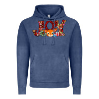 Vintage Denim joy reindeer Vintage Hoodie - AdoDesignShop