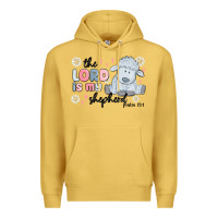 Antique Gold the lord is my shepherd Premium Hoodie - MaliasSmallBusiness
