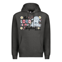 Charcoal Heather the lord is my shepherd Premium Hoodie - MaliasSmallBusiness