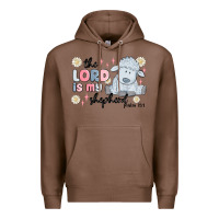 Chestnut the lord is my shepherd Premium Hoodie - MaliasSmallBusiness