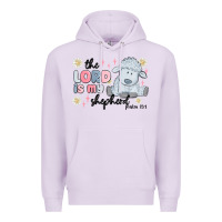 Lilac the lord is my shepherd Premium Hoodie - MaliasSmallBusiness