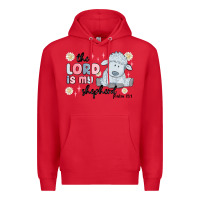 Red the lord is my shepherd Premium Hoodie - MaliasSmallBusiness