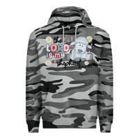 Slate Camo the lord is my shepherd Premium Hoodie - MaliasSmallBusiness