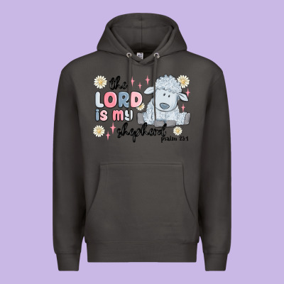 The Lord Is My Shepherd Premium Hoodie Designed By Maliassmallbusiness