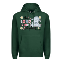 Sports Green the lord is my shepherd Premium Hoodie - MaliasSmallBusiness