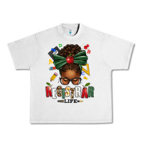 Lunar Rock registrar life afro messy bun Urban Heavy Tee - texasbilliewilder