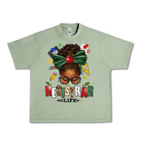 Registrar Life Afro Messy Bun Urban Heavy Tee | Teevron