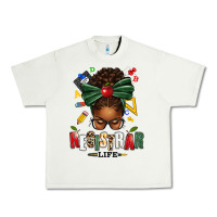 Pistachio registrar life afro messy bun Urban Heavy Tee - texasbilliewilder