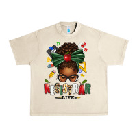 Sandshell registrar life afro messy bun Urban Heavy Tee - texasbilliewilder