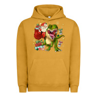 Pigment Peanut Butter Christmas dinosaur Urban Hoodie - MaliasSmallBusiness