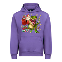 Tulip Christmas dinosaur Urban Hoodie - MaliasSmallBusiness