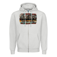 Dove Grey cowboy take me away Zipper Hoodie - SublimationCraftShop