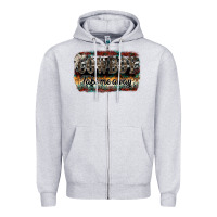 Heather Grey cowboy take me away Zipper Hoodie - SublimationCraftShop