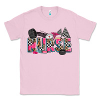 Bubblegum Pink race nurse Classic Tee - Zillion Design Studio