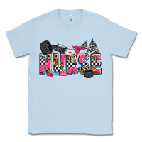 Dusty Blue race nurse Classic Tee - Zillion Design Studio