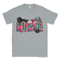 Heather Grey race nurse Classic Tee - Zillion Design Studio