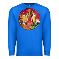 True Royal christmas champagne bottle and champagne's Premium Sweatshirt - AdoDesignShop