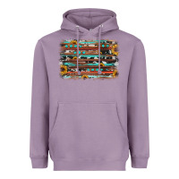 Lavender sunflower gemstone background Heavyweight Hoodie - JahusDesignShop