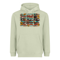 Matcha sunflower gemstone background Heavyweight Hoodie - JahusDesignShop