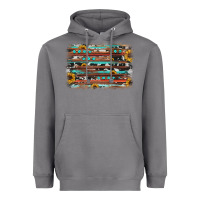 Storm sunflower gemstone background Heavyweight Hoodie - JahusDesignShop