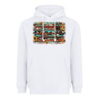 White sunflower gemstone background Heavyweight Hoodie - JahusDesignShop