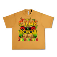 Peanut Butter I paused my game celebrate Juneteenth Urban Heavy Tee - texasbilliewilder