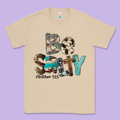 Be Salty Classic Tee Designed By Fadigitalartstudio