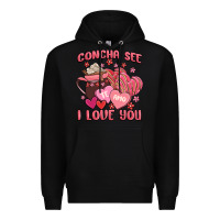 Black concha see te amo  i love you Premium Hoodie - MaliasSmallBusiness