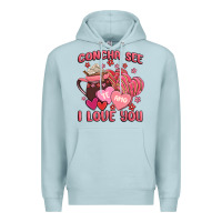 Blue Mist concha see te amo  i love you Premium Hoodie - MaliasSmallBusiness