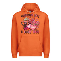 Carrot concha see te amo  i love you Premium Hoodie - MaliasSmallBusiness