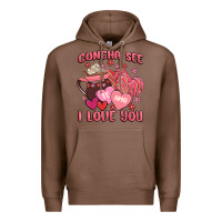 Chestnut concha see te amo  i love you Premium Hoodie - MaliasSmallBusiness