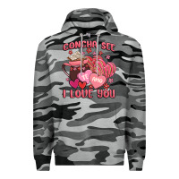 Slate Camo concha see te amo  i love you Premium Hoodie - MaliasSmallBusiness