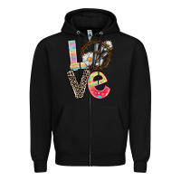 Black Love crown of thorns Easter Day Zipper Hoodie - CowGirlArtShop