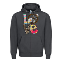 Smoke Love crown of thorns Easter Day Zipper Hoodie - CowGirlArtShop