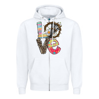 White Love crown of thorns Easter Day Zipper Hoodie - CowGirlArtShop