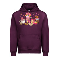 Mauve Wine mexican pan dulce coffee cups Urban Hoodie - MaliasSmallBusiness