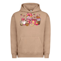 Pigment Burro mexican pan dulce coffee cups Urban Hoodie - MaliasSmallBusiness