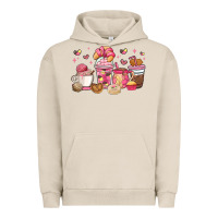 Pigment French Oak mexican pan dulce coffee cups Urban Hoodie - MaliasSmallBusiness