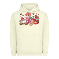 Pigment Pistachio mexican pan dulce coffee cups Urban Hoodie - MaliasSmallBusiness