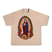 Burro Our Lady Of Guadalupe Urban Heavy Tee - RanaPortraitStore