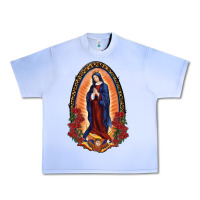 Grape Ice Our Lady Of Guadalupe Urban Heavy Tee - RanaPortraitStore