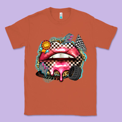 Race Lips Classic Tee Designed By Zillion Design Studio