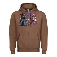 Chestnut people give me the creeps Zipper Hoodie - CowhideDigitalArt