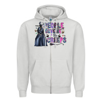 Dove Grey people give me the creeps Zipper Hoodie - CowhideDigitalArt