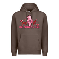 Coffee my first valentines day Premium Hoodie - MaliasSmallBusiness