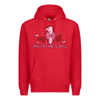 Red my first valentines day Premium Hoodie - MaliasSmallBusiness