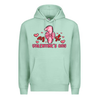 Seafoam my first valentines day Premium Hoodie - MaliasSmallBusiness