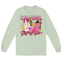 Matcha cowgirl summer Long Sleeve Tee - texasbilliewilder