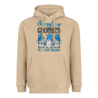 Mushroom snuggle up gnomies it's cold outside Heavyweight Hoodie - JahusDesignShop